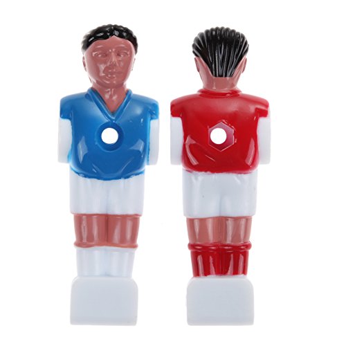 ttnight 4pcs Foosball Man Table Football Guys Tournament Soccer Player Replacement Parts 5/8 inch