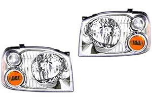 BuyRVlights Tiffin Allegro Bus 2004-2006 RV Motorhome Pair (Left & Right) Replacement Headlights Head Lights Front Lamps