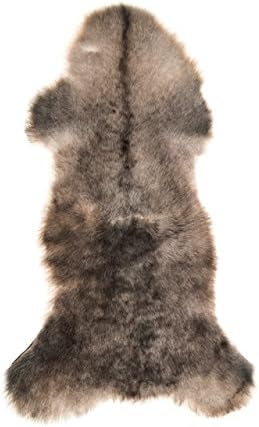 Lambskin Rug Fur for for Kota: Premium Quality, Dark Brown