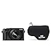 MegaGear ''Ultra Light'' Neoprene Camera Case Bag With Carabiner For Panasonic Lumix Dmc‑Lx100 Digital Camera (Black)