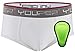 Youper Boys Compression Brief with Soft Foam Protective Athletic Cup, Youth Underwear for Baseball, Football, Hockey, MMA (White, Youth Large)
