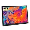 2K-Portable-Monitor-Prechen-101-Inch-QHD-2560x1600-Small-Monitor-IPS-Screen-with-HDMIUSB-CType-c-Interface-Mini-Monitor-Dual-Built-in-Speakers-Portable-Gaming-Monitor-for-PS3PS4XboxPCLaptop 2K Portable Monitor, Prechen 10.1 Inch QHD 2560x1600 Small Monitor IPS Screen with HDMI/USB-C/Type-c Interface, Mini…