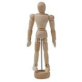 Jointed Puppet - TOOGOO(R)4.5 Inch Wooden Male