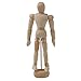 Jointed Puppet - TOOGOO(R)4.5 Inch Wooden Male Artist Manikin Jointed Mannequin Hand Blockhead Puppet (4.5inch)