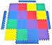 Set of 16 Beveled Side for Interlocking Wonder Mats (Blue, Side)