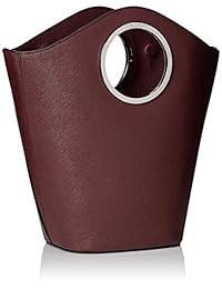 Calvin Klein Lexi Saffiano - Lote de piel, diseño de anillo norte y sur