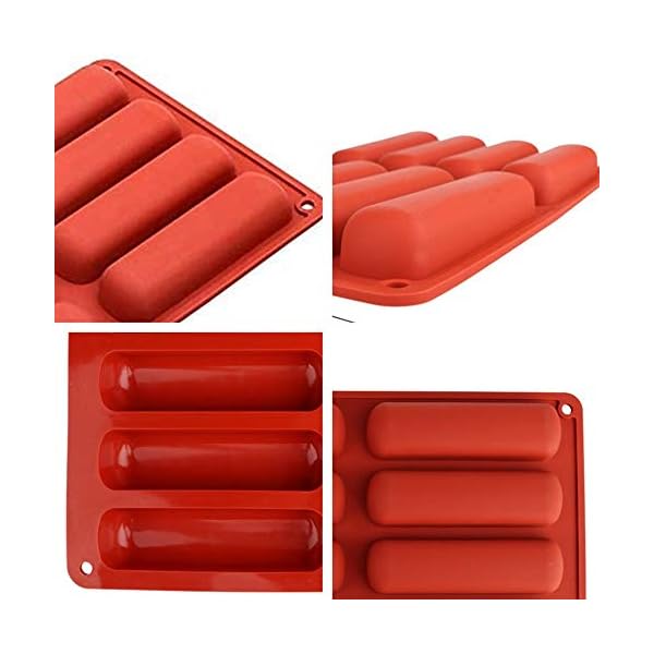 8-Cavity-Long-Strips-Eclair-Mold-Silicone-Bakeware-Molds-Cake-Handmade-Baking-Tools-for-Chocolate-Cracker-Bar-Stick 8 Cavity Long Strips Eclair Mold Silicone Bakeware Molds Cake Handmade Baking Tools for Chocolate Cracker Bar Stick