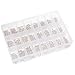 Wimas 1200PCS 24Values Ceramic Capacitor DIP Monolithic Multilayer Ceramic Chip Capacitors Assortment Box Kit Range 10PF-10uf(24Values 1200PCS)