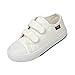 Toddler Kids Boys Girls Canvas Sneaker Adjustable Strap Slip On Little Kid Lightweight Runner Loafer Tennis Shoes