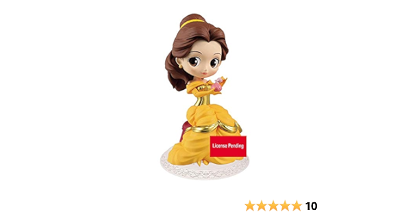 Amazon Com Disney Q Posket Perfumagic Belle Figure Ver 1 Toys Games