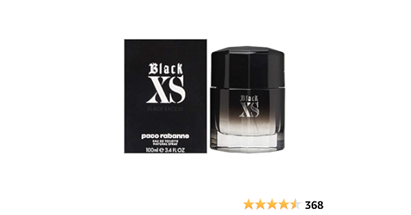 black xs masculino 100 ml