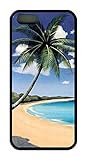 Hawaii Beach Palm Tree Theme Iphone 5 5S Case TPU Material