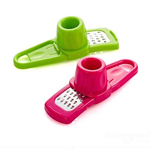 Pink Lizard Creative Manual Garlic Ginger Masher Grinding Tool Machine Garlic Crusher Presses Cutter - Thumbnail 2