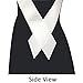 RibbonsNow Homecoming Court Sash Set of 4 (White) - Value Bundle – Made in The USA