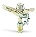 Rain Bird 35ADJTNTB Brass Impact Sprinkler, Adjustable 0° - 360° Pattern, 30' - 50' Spray Distance