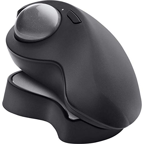 Logitech MX Ergo Plus Wireless Trackball Mouse, 2048 dpi Optical Sensor