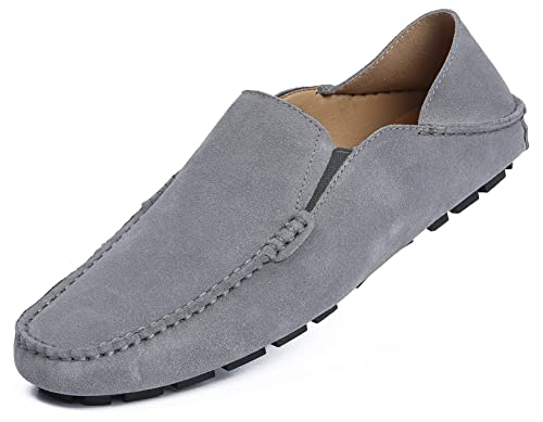 Go Tour Handmade Mens Casual Loafers Moccasins Slip On Driving Shoes