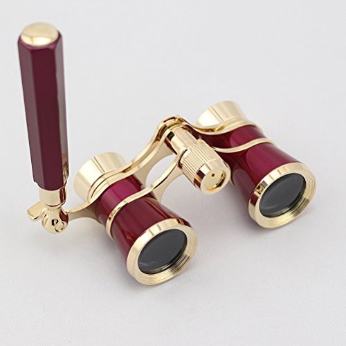 LEORX Premium Quality Opera Theater Horse Racing 3X Glasses Binocular Telescope