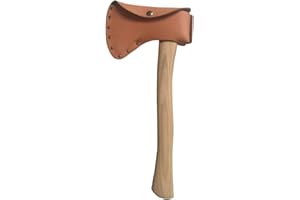SENVITATE Axe Head Sheath, Hatchet Sheath, Durable Camp Axe Case Blade Cover, Leather Axe Holster, Hatchet Cover Sheath Axe Cover for 1.5 inch Belt