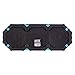 Altec Lansing iMW475 Mini Life Jacket Bluetooth Speaker Waterproof Wireless Bluetooth Speaker, Hands-Free Extended Battery Outdoor Speaker, Ultra-Portable 10ft Range, Black and Blue