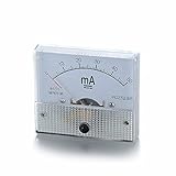 Atoplee 1pcs DC 0-50mA Ampmeter Analog AMP Current Panel Meter Ammeter Gauge