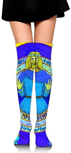 Bragi Badge God Of Poetry And Music Nordic Mythology Mens Socks Womens Socks 65cm