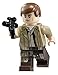 LEGO Star Wars Imperial Shuttle Minifigure - Han Solo Endor with Blaster Gun (75094)
