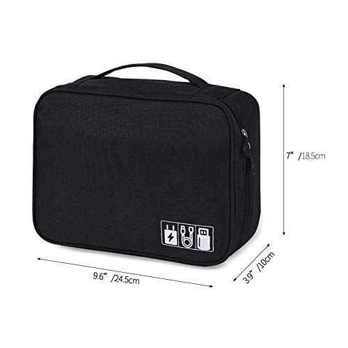 image for GUOHAN Electronics Organizer Waterproof Carrying Case - Universal Trav