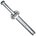 Wej-It Nail-It DN1430 Drive Anchor, Zamac Alloy, Zinc Plated Finish, Meets GSA FFS-325 Group V Type 2 Class 2 Specifications, 1/4
