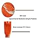 Epicord 16/3 Vinyl Outdoor Long Extension Cord 3 Prong Heavy Duty for Indoor and Outdoor (100 Feet Orange)