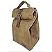 Waxed Canvas Insulated Reusable Lunch Bag w/Grip Easy Carry for Work/Travel Handmade by Hide & Drink :: Fatigue
