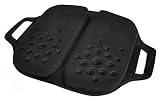 Tektrum Foldable Orthopedic Cool Gel Seat Cushion with Handle for Home, Office, Car, Chairs, Travel - Relief for Back, Tailbone, Sciatica, Pain/Discomfort, Promotes Healthy Posture (TD-GS1203-BLK)