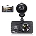 Dash Cam Dashboard Camera Recorder- 3 Full HD 1080P Car DVR Night Vision Camera Recorder for Cars Automobile Camera Dashboard with G-Sensor Motion Detection,WDR, Loop Recording (TF Card Not Included)
