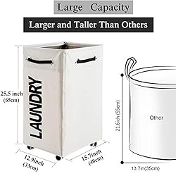 Haundry 86L Large Collapsible Laundry Hamper with