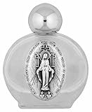 Venerare Small Glass Holy Water Bottle