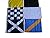 Nascar Flag - Set of 8 Racing Flags Race Nascar Signal Set - 14" X 18"