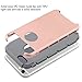 iPhone 6s Case,iPhone 6 Case,by Ailun,Soft TPU Bumper&Hard Shell Solid PC Back,Shock-Absorption&Anti-Scratch Hybrid Dual-Layer Slim Cover,Siania Retail Package[Rose Gold]