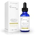 serumtologieÂ® C serum Âº22 -Max Anti Aging 22% Vitamin C serum - Moisturizer - Anti-Wrinkle - 5% Hyaluronic Acid, 1 % Vitamin E, 1% Ferulic Acid Combine to Form the Most POTENT Daily Age Defying Treatment Available. Highest Concentration of Clinically Pr