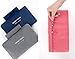 LALAGEN Travel Underwear Storage Bag Portable Multifunctional Waterproof Make-up Bag for Women Peach
