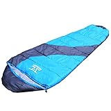 Mysuntown Weather Sleeping Bag - Comfort, Lightweight & Portable Camping Sleeping Bag with Compression Bag