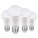 Albrillo A19 Light Bulb E26 LED Bulb 9W, 60 Watt Light Bulbs Equivalent 800 Lumen, Soft White Medium Base Bulb Smart Home Lighting No-Dimmable, 4 Pack