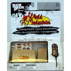 Tech Deck World Industries Quarter Pipe 45mm (Mini) with 