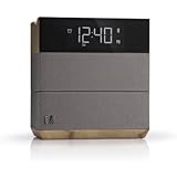 Soundfreaq Sound Rise Wood + Taupe (SFQ-08WT) Wireless Bluetooth Speaker + Alarm Clock with FM Radio and USB Charger