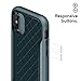 Caseology Apex for Apple iPhone Xs Case (2018) / for iPhone X Case (2017) - 3D Pattern Design - Aqua Green
