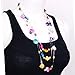 Triple Strands Blister Shell and Beaded Long Necklace Multi Color 48''
