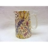William Morris Flora design cream jug for the Tracksuit Top Collection Made for Heron Cross Pottery.