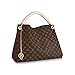 LLVV Women's Monogram canvas Artsy MM Shoulder Bag