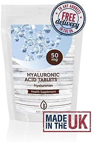Hyaluronic Acid 50mg Hyaluronan x 30 Tablets Pills UK