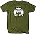 Willys Jeep Military CJ TJ JK Flat Fenders Split Grill Mens T Shirt - Xlarge
