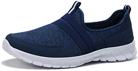 HQUEC Womens Lightweight Mesh Trainers Slip On Gym Sports Walking Running Shoes